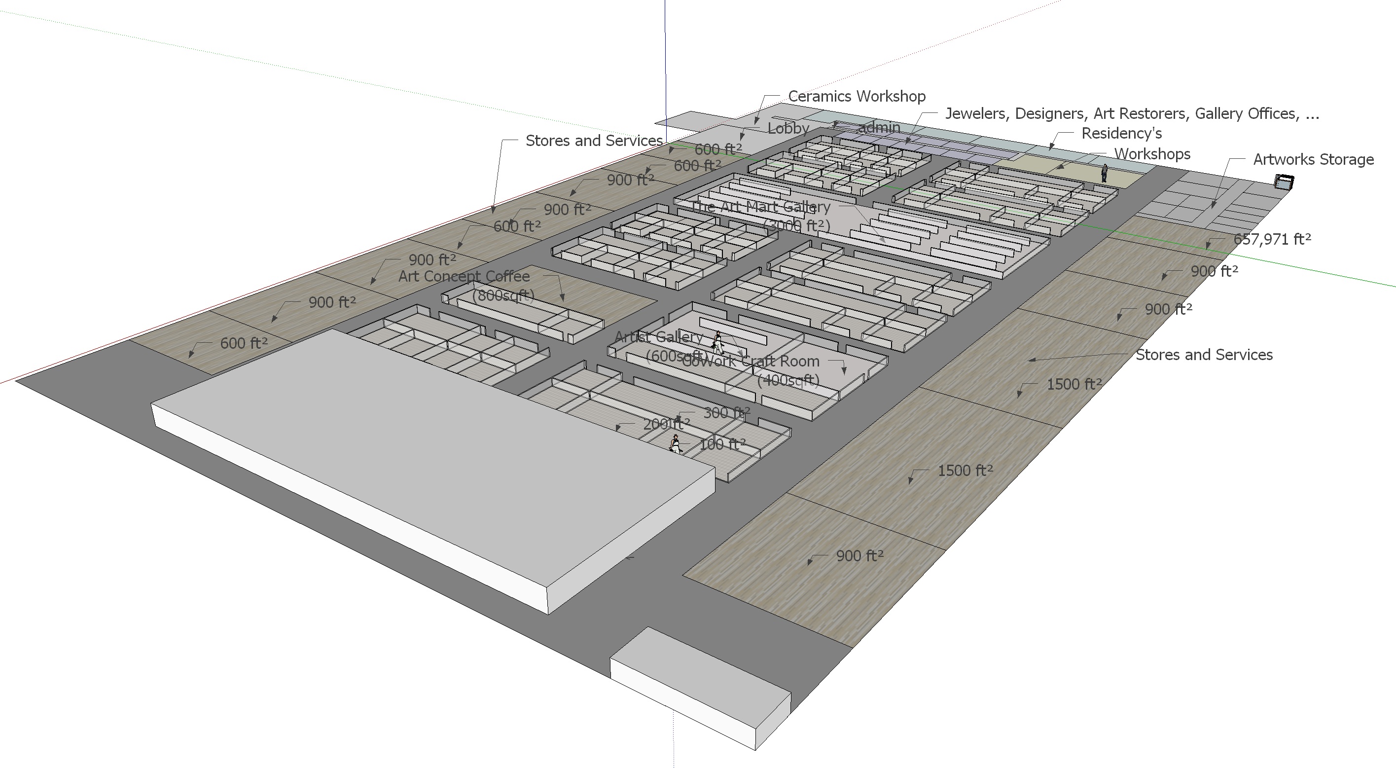 Master plan layout